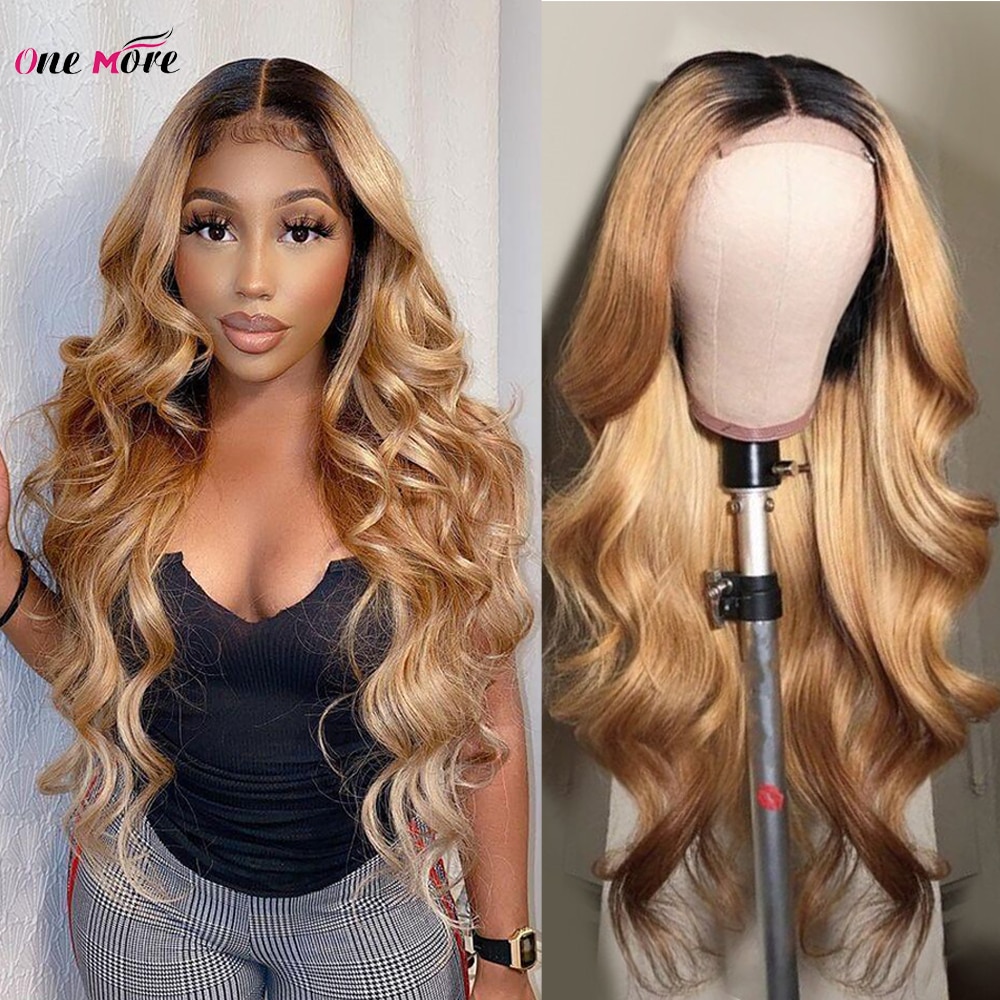 Blonde Lace Front Wig Body Wave Wig 13x4 Lace Front..